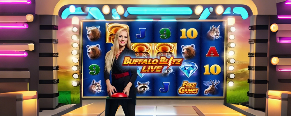 bet sul Caça-níqueis Buffalo Blitz ao Vivo
