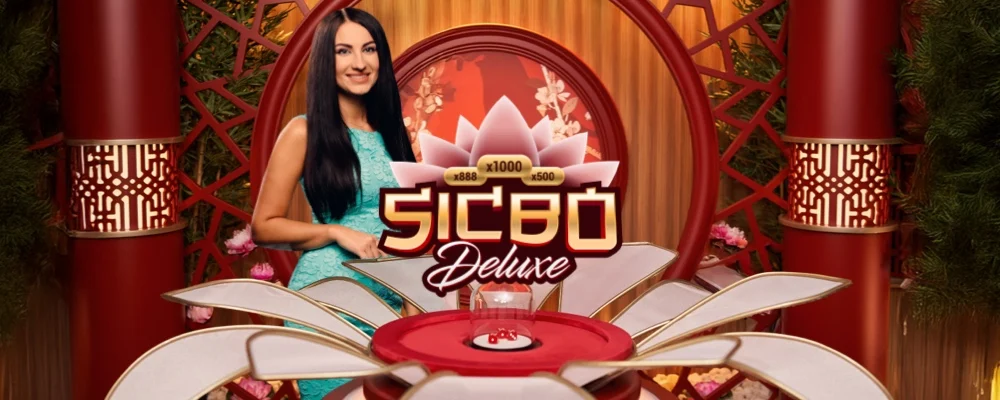 bet sul Sic Bo Deluxe ao Vivo